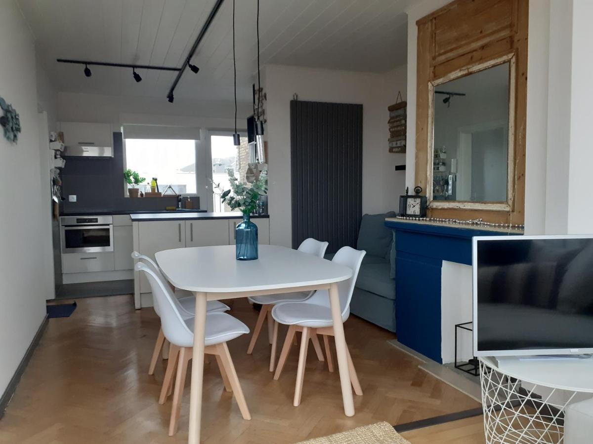 Gezellig Centraal Gelegen Penthouse Oostende Apartment ภายนอก รูปภาพ