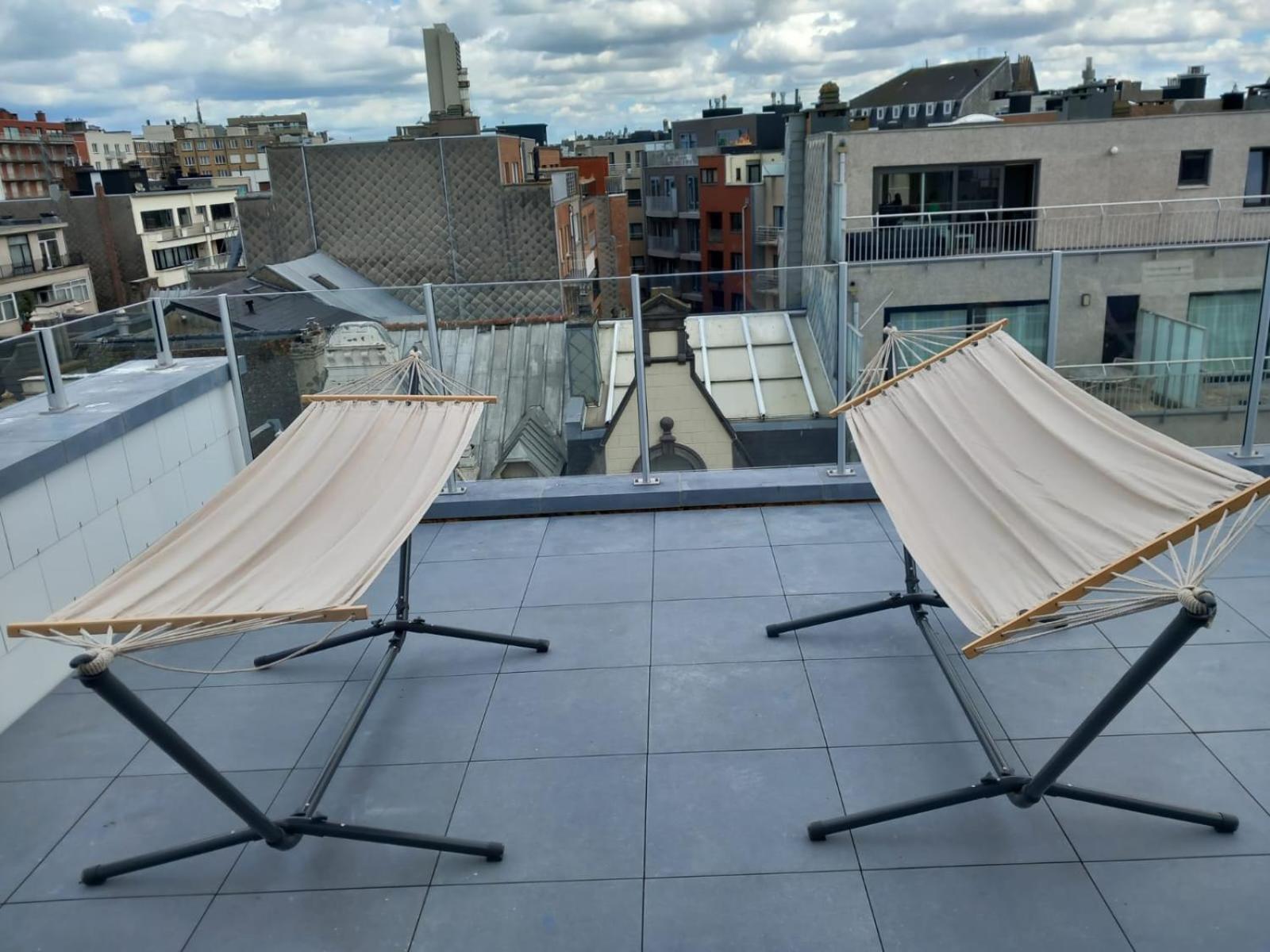 Gezellig Centraal Gelegen Penthouse Oostende Apartment ภายนอก รูปภาพ